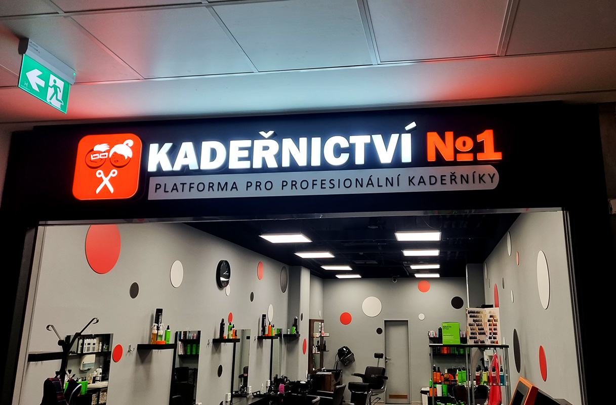 Branding provozoven Kadernictvi No1